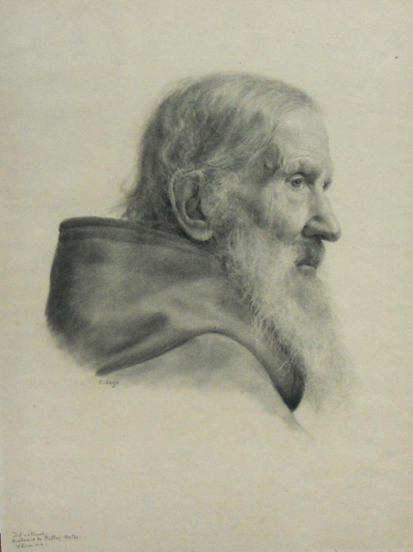 'Cabeza de anciano' de Carlos Seijo 'Cabeza de anciano' de Carlos Seijo