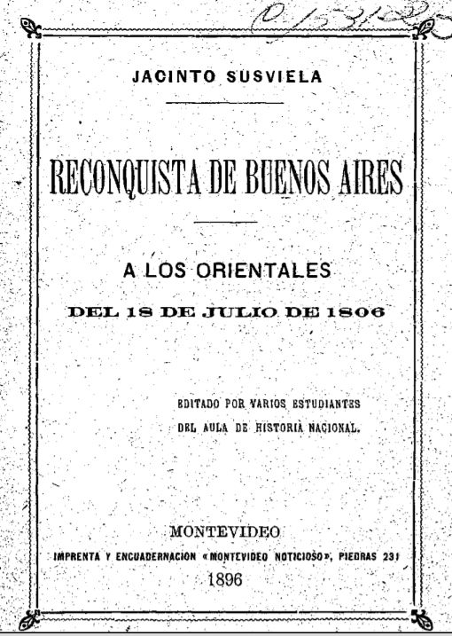 Portada de Reconquista de Buenos Aires