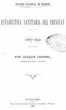 Portada de Estadística sanitaria del Uruguay 1887-1896