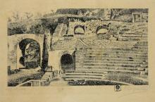 'Teatro etrusco romano (fiesole)' de Domingo Laporte