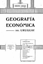 Portada de Geografía económica del Uruguay