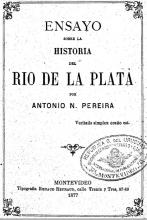 Portada de Ensayo sobre la historia del Río de la Plata