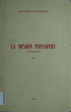 Portada de La misión Ponsonby. Vol. 2