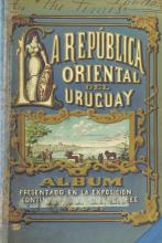 Portada de 'Álbum de la República O. del Uruguay' de varios autores.