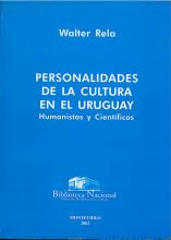 Portada de 'Personalidades de la cultura en el Uruguay' de Walter Rela