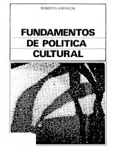 Texto 'Fundamentos de politica cultural' de Roberto Andreon