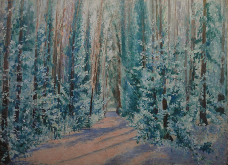 'Paisaje (bosque)' de Milo Beretta