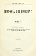 Portada de Historia del Uruguay. Tomo 2