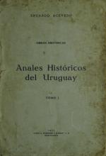 Portada de Anales históricos del Uruguay. Tomo I