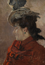'Retrato de Maria Luisa Sáez de Ellauri' de Carlos Federico Sáez