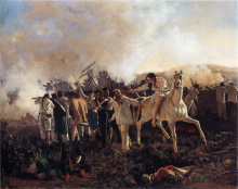 'Batalla de San Cala' de Juan Manuel Blanes
