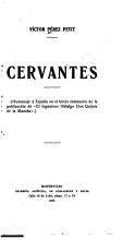 Portada de Cervantes