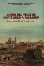 Portada de Diario del viaje de Montevideo a Paysandú