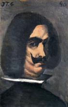'Cabeza del pintos Velázquez' de Joaquín Torres García