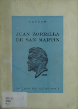 Portada de Juan Zorrilla de San Martín