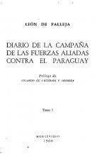 Portada de Diario de la campaña de las fuerzas aliadas contra el Paraguay. Tomo 1