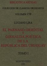 Portada de El parnaso oriental o guirnalda poética de la República del Uruguaya. Tomo I