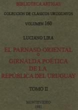 Portada de El parnaso oriental o guirnalda poética de la República del Uruguaya. Tomo 2