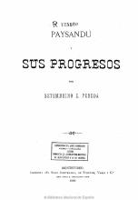 Portada de Paysandú y sus progresos