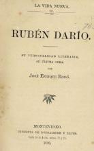 Portada de Rubén Darío