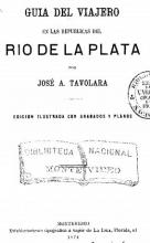 Portada de Guía del viajero en las Repúblicas del Río de la Plata