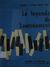 Portada de "La leyenda de Lautréamont" de Alvaro y Gervasio Guillot Muñoz