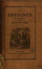Portada de 'Le Troubadour en Amérique, par le petit Roger-Bontemps' de Ch. Legar