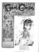Portada de Caras y Caretas n° 40 | 19 de abril de 1891