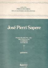 Portada del libro de partituras de José Pierri Sapere publicado en Buenos Aires en 1988