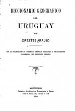 Diccionario Geográfico del Uruguay