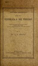 Portada de Estudios históricos acerca de la República O. del Uruguay