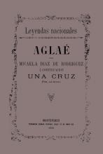 Portada de 'Algaé; Una cruz' de Micaela Díaz de Rodríguez