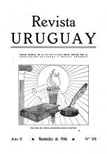 Portada de Revista Uruguay n° 22 | noviembre 1946