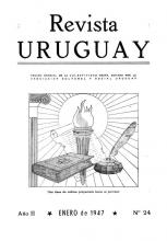 Portada de Revista Uruguay n° 24 | enero 1947