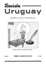 Portada de Revista Uruguay n° 36 | marzo 1948