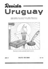 Portada de Revista Uruguay n° 38 | mayo 1948