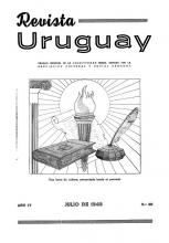 Portada de Revista Uruguay n° 40 | julio 1948