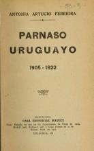 Portada de 'Parnaso uruguayo' de Antonia Artucio Ferreira