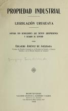 Portada de 'Propiedad industrial' de Eduardo Jiménez de Aréchaga