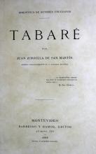 Portada de 'Tabaré' de Juan Zorrilla de San Martín