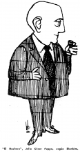 Julio Cesar Puppo ilustrado por Blankito.