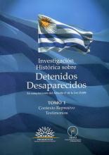 Portada del libro con la bandera uruguaya de fondo.